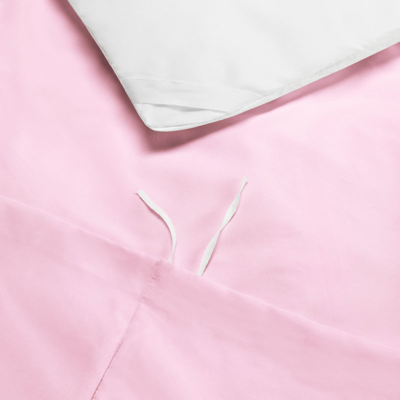 Ensemble de housse de couette ultra-doux, Lilas, Housse simple + 1 taie décorative