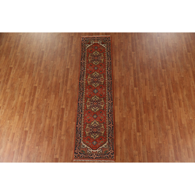 Tapis de couloir géométrique traditionnel 3 x 10