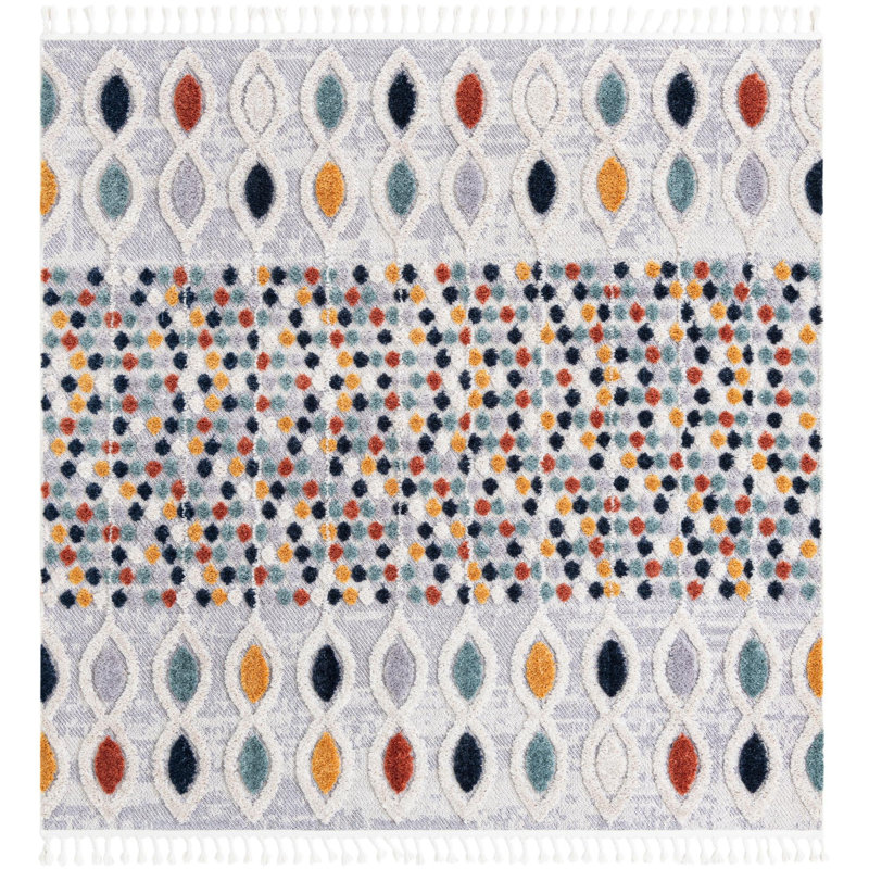 Shibani Abstract Indoor Rug, Square 7'10"