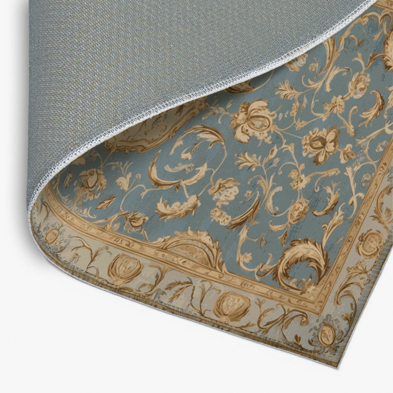 Tapis d'intérieur et d'extérieur brun français, Rectangulaire 2 pi x 3 pi