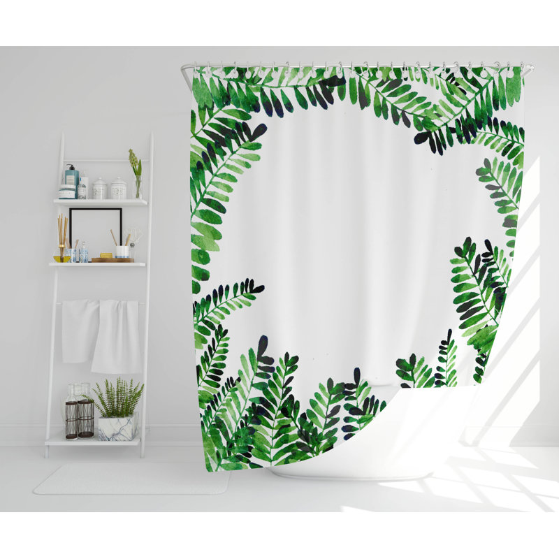 Matterson Polyester Shower Curtain Set, 168cm H x 168cm W