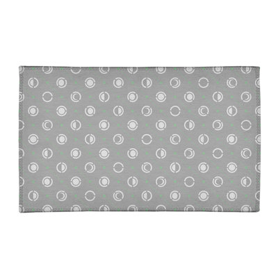 Tapis zone gris lune phases