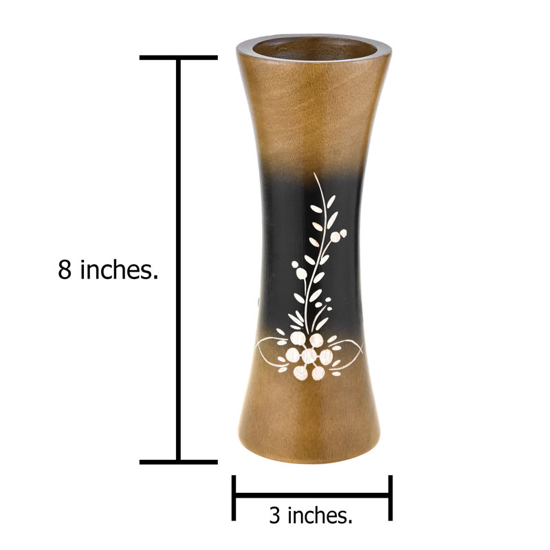 Halper Wood Table Vase
