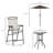 Aalbert 2 - Person Patio Dining Set with Round Table-1601572668