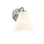 Applique murale 1 lumière Fusion - Nickel brossé Fusion-1082544560