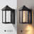 Led Outdoor Wall Light With Dusk To Dawn Sensor