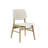 Upholstered Solid Wood Dining Chair-121600695
