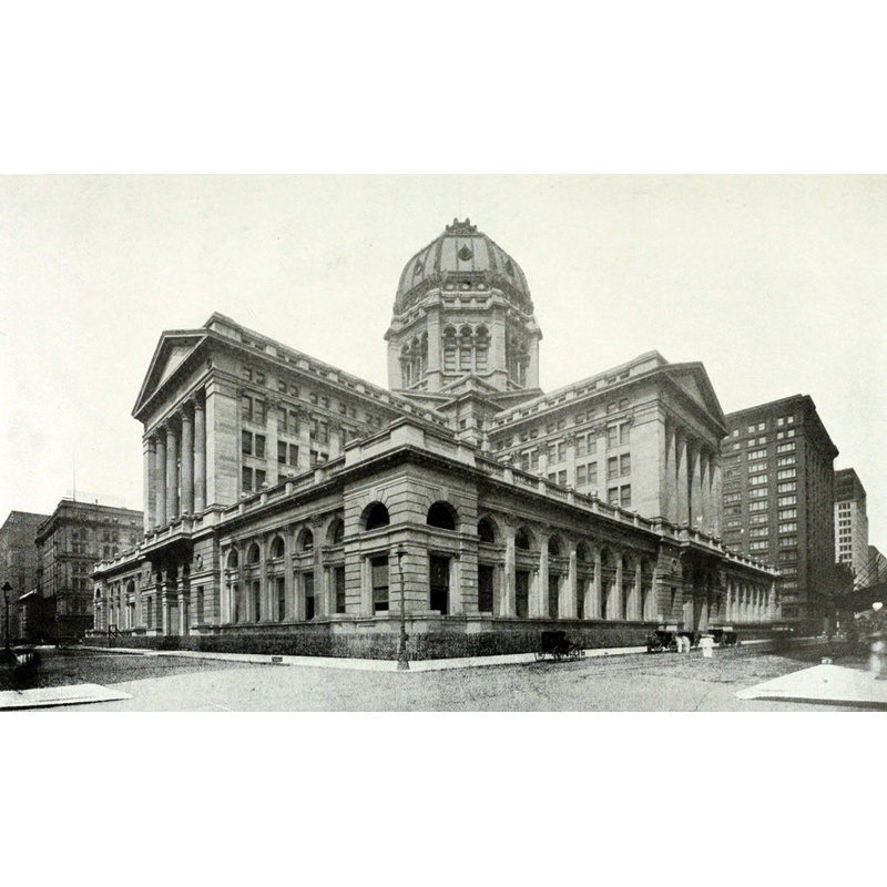 Édifice fédéral de Chicago, 1910