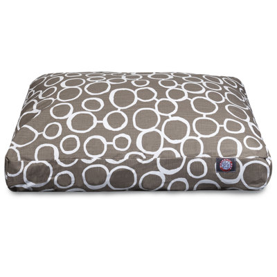 Geometric Cotton Pet Bed