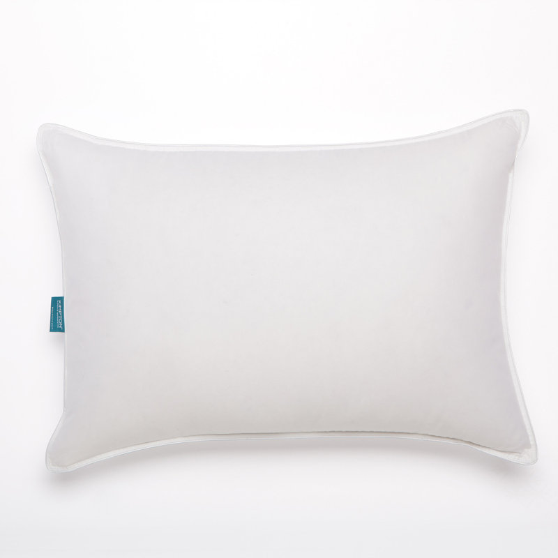 Eddie Bauer Down Blend Medium Support Chamber Pillow, Jumbo