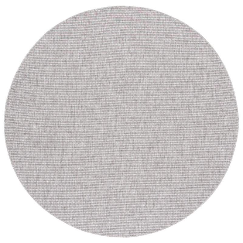 Anglin Performance Indoor/Outdoor Area Rug, Round 6'7"