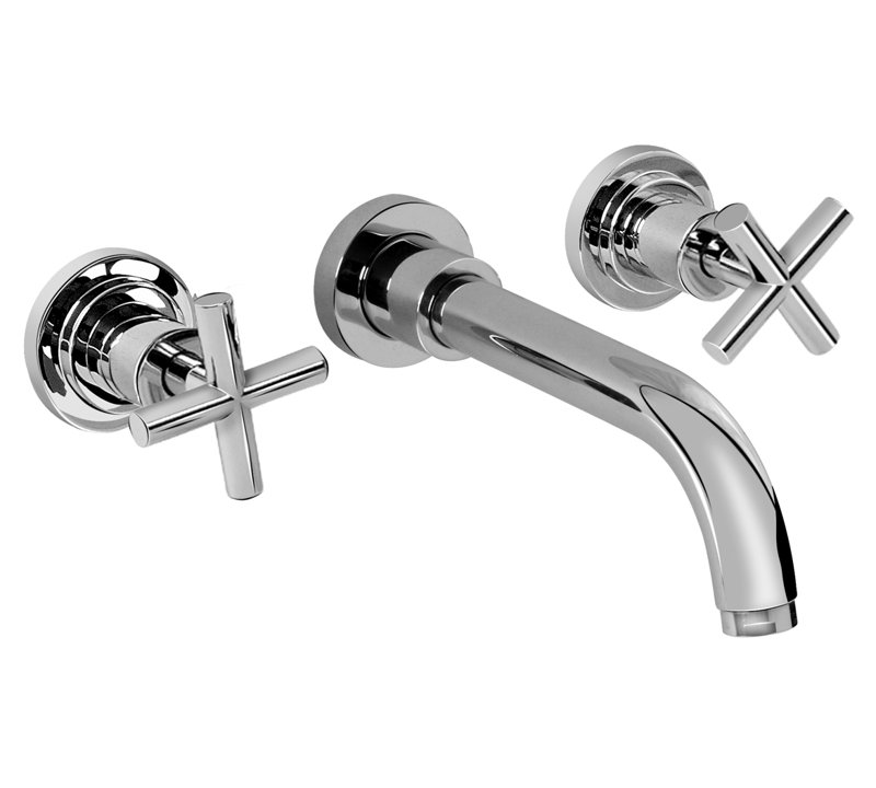 Graff G-1630-C4-BN Infinity Wall-Mount Faucet Brushed Nickel