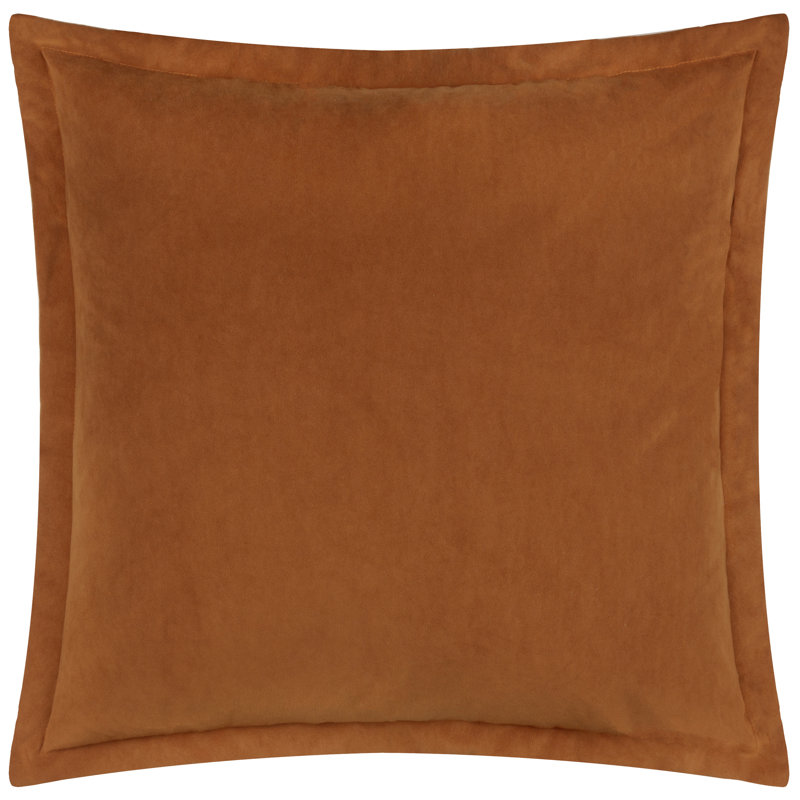 Alfanette Rectangular Throw Pillow Cover, Orange