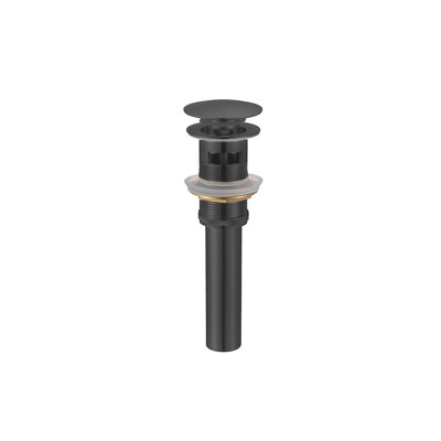 Drain escamotable de lavabo de salle de bain l 2,7 po Oui