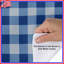 Housses de couette en vichy bleues et blanches-130509217