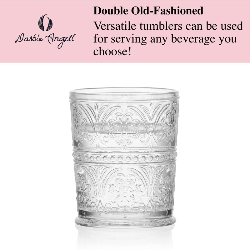 Wanderlust Double Old-Fashioned Glass