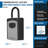 Combination Key Lock Box with Door Hanger and Wall Mount