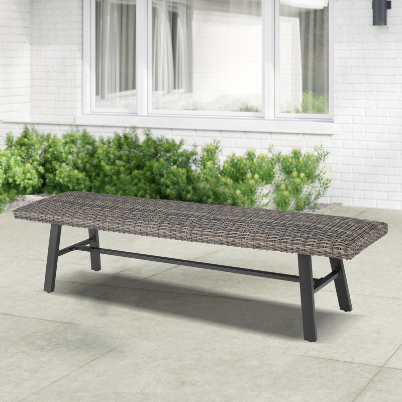 Banc d'extérieur en métal