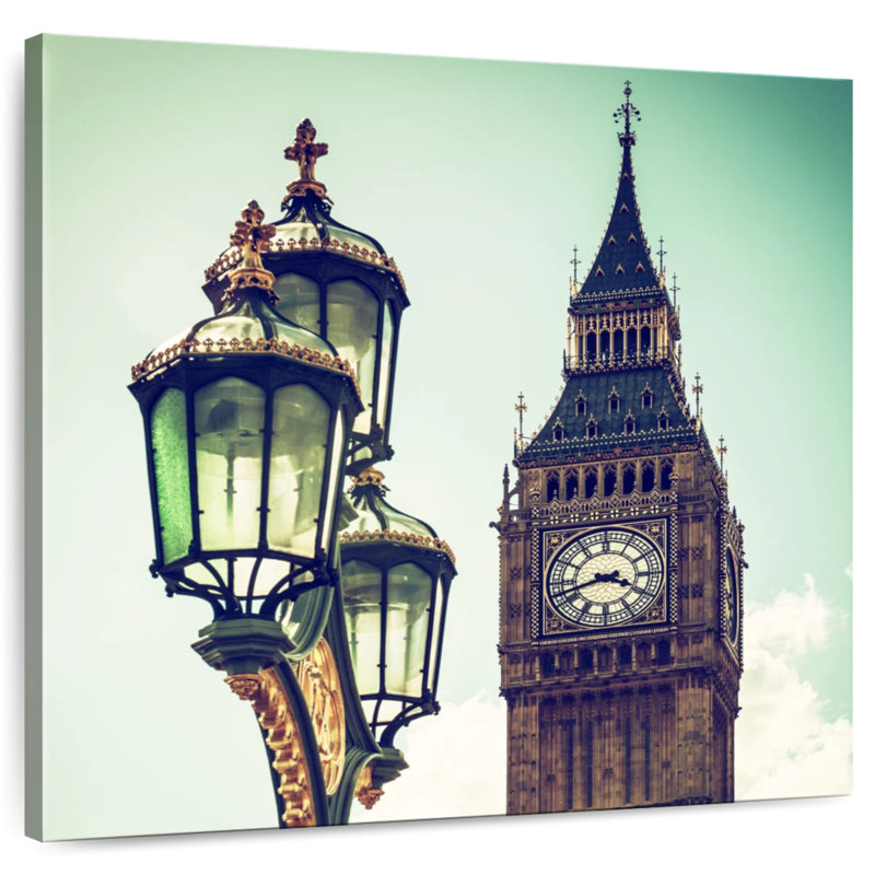 Lilie Big Ben rétro, H 16 po x l 16 po