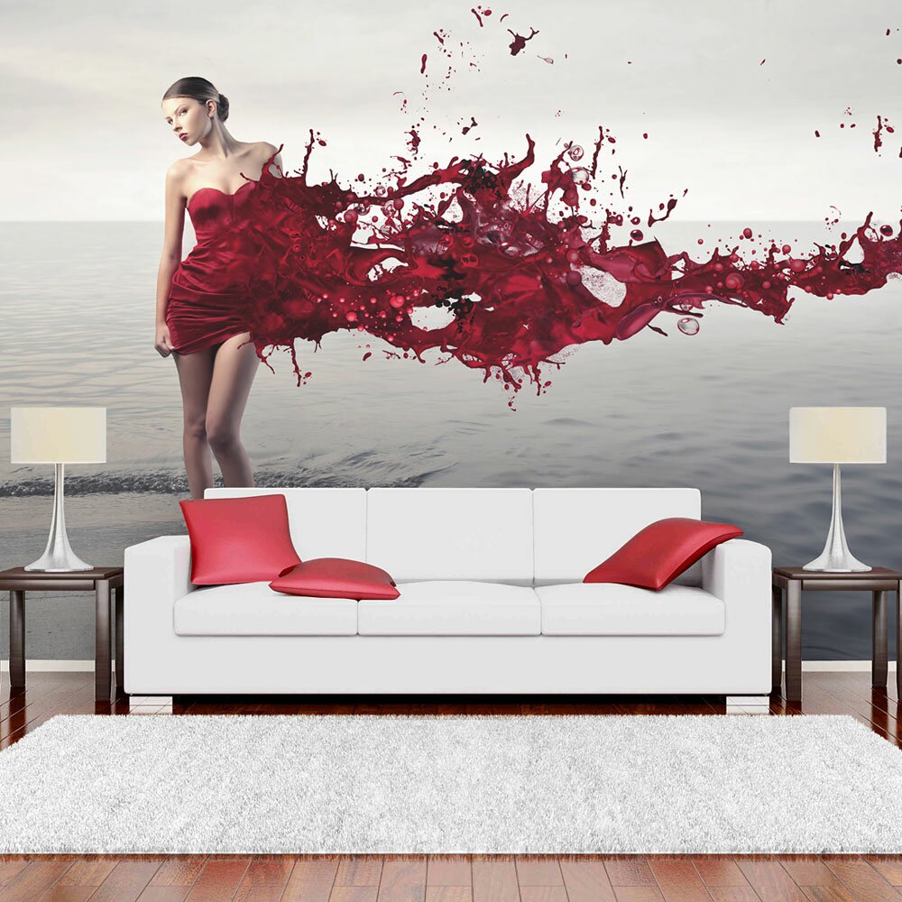 Tapete Red Beauty 2,70 m x 350 cm