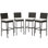 Bocephus Outdoor 30'' Bar Stool with Cushion