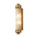 sharima ribbed glass rod cylindrical wall light, 2 heads wall lamp wall sconce