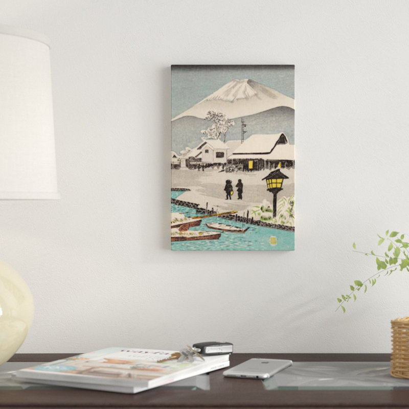 « emblématique japan xi », impression sur toile, H 12 po x l 8 po x P 0,75 po, Toile tendue, Pas de tapis