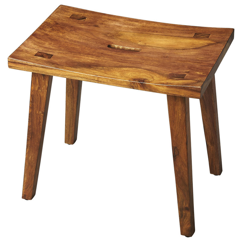 Homer Solid Wood Accent Stool