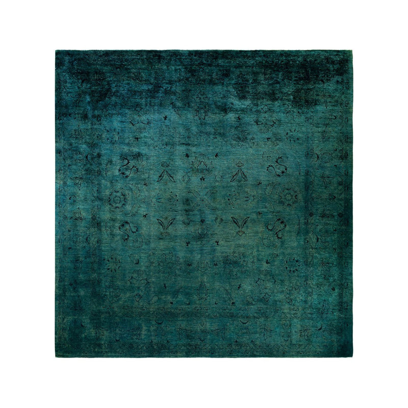 Zamirra One-of-a-Kind 11' 10" X 12' 5" Hand Knotted Area Rug