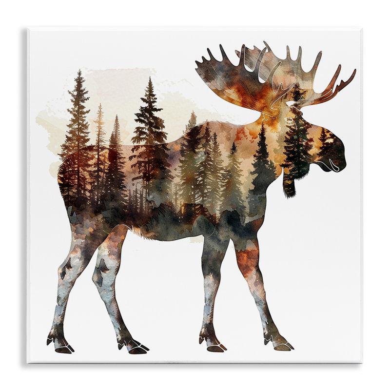  "Moose Forest", art mural par LSR Design Studio