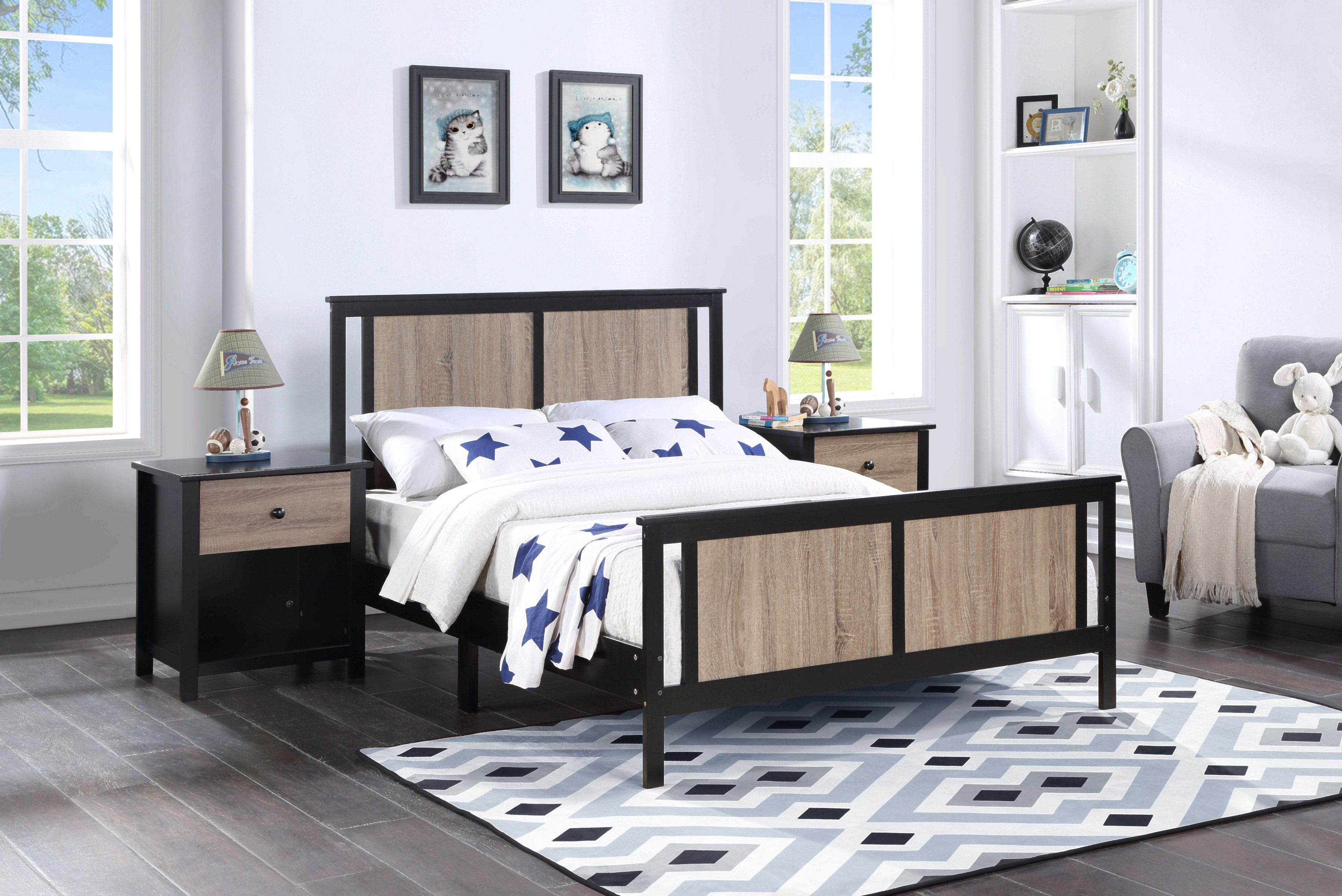 Reversible Panel Alwyn Home Connelly Reversible Panel Toddler Bed - Wayfair Canada