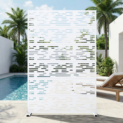 Outdoor Metal Privacy Screen