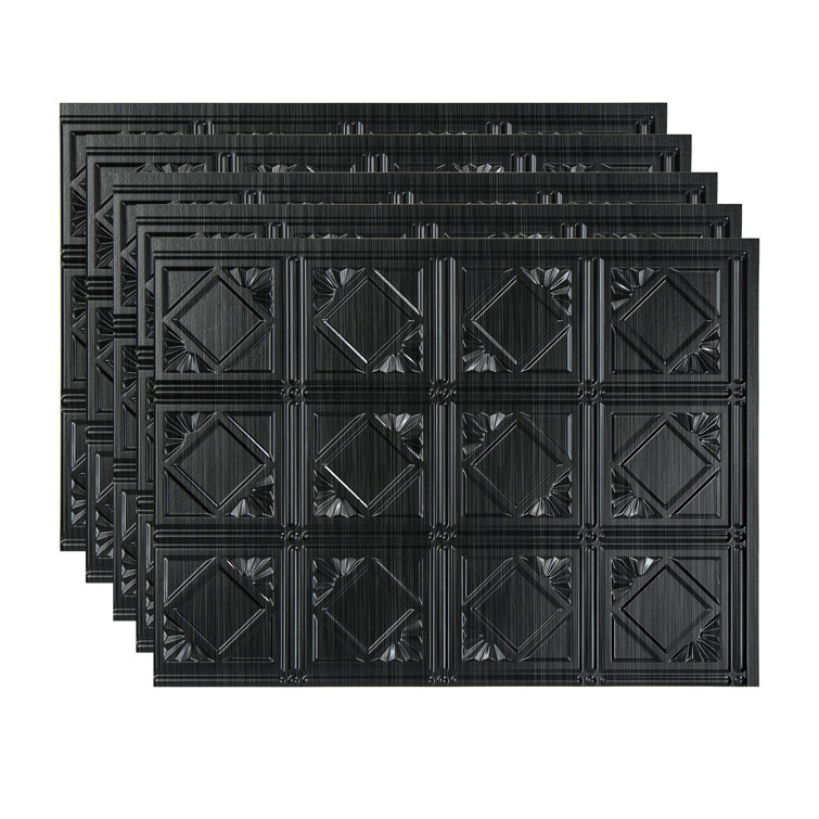 FASÄDE Traditional Style/Pattern 4 Decorative Vinyl 18in x 24in Backsplash Panel