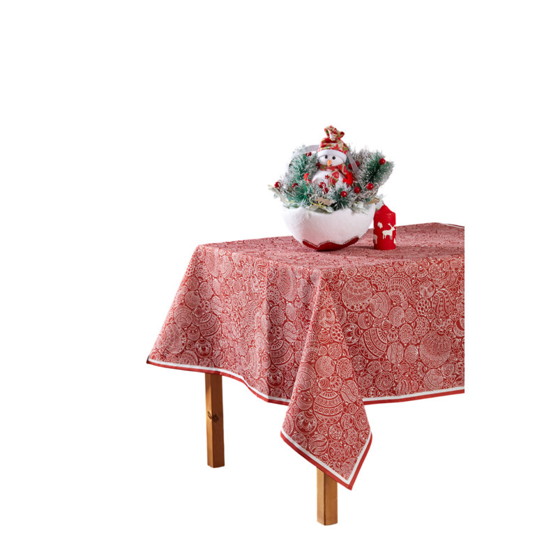 Nappe rouge de Noël