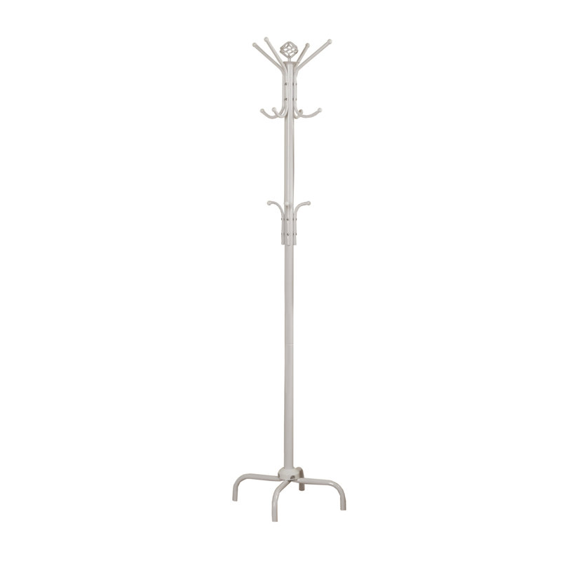 Annadale Freestanding Coat Rack, White