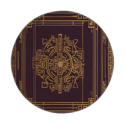 Byzantine Elegance Indoor And Outdoor Area Rug