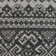 Tapis argenté / noir Nicarla