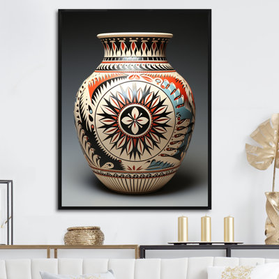 " Native Pueblo Pottery I " Print