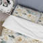 Ensemble de housse de couette blanche Mandalas Chrysanthemum Boho-1426186158