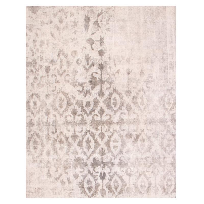Tapis ivoire à transition de couleur 9 po 6 po x 12 po 1 po