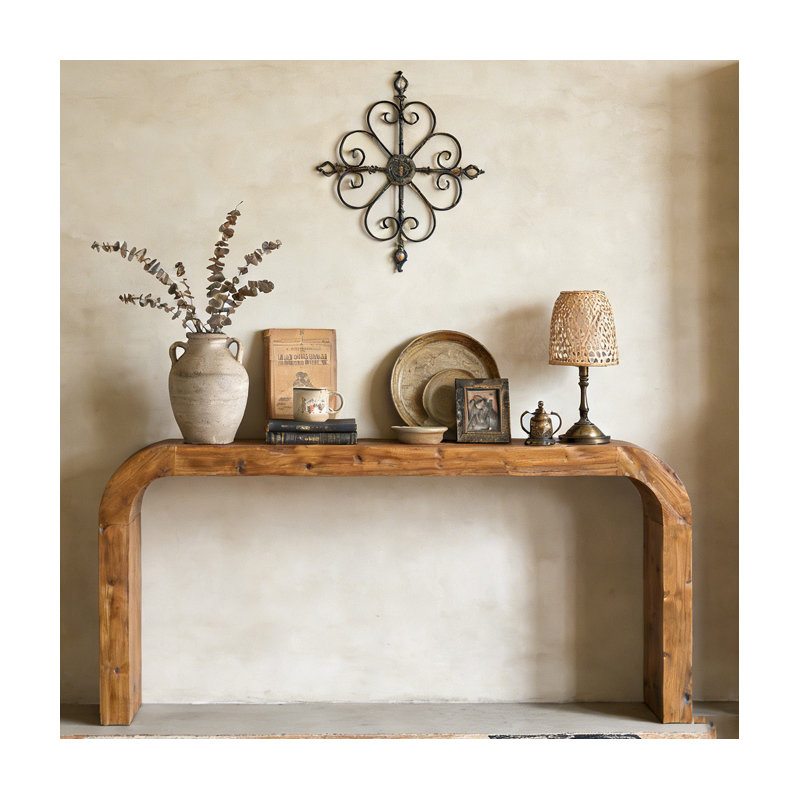 Table de canapé en bois Farmhouse