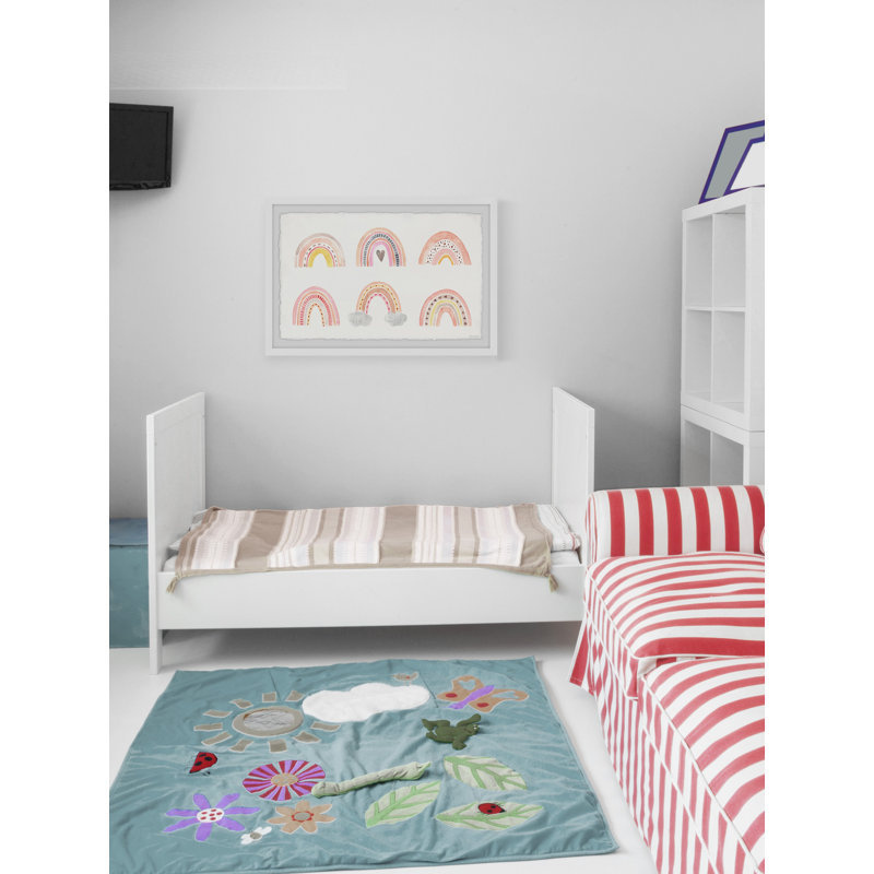 «Kuhl Rainbow Lullaby», reproduction encadrée, H 12 po x l 18 po x 1,5 po