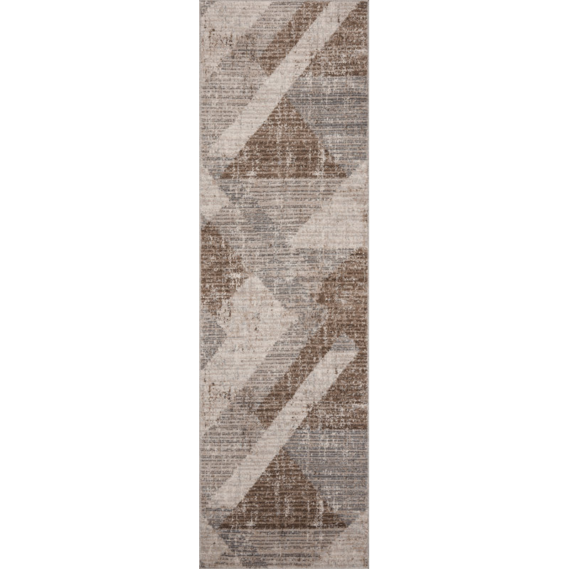 Sidwell Geometric Indoor Rug, Runner 2'4" x 10'