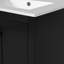 Meuble-lavabo 24 po avec lavabo en céramique, tiroir et structure en bois Mitchell-671242427