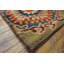 Antique American Hooked Small Scatter Size Wool & Cotton Multicolor Rug
