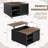 Hissop 31.6" Square Lift Top Coffee Table-107115127