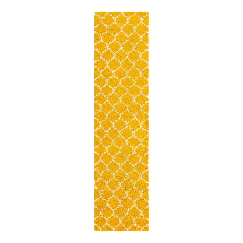 Geometric Indoor Rug, Runner 2'7" x 12'