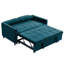 Buncombe 2 Seater Velvet Sofa Bed-1744948086
