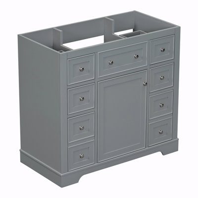 Shadarria 35.6'' Single Bathroom Vanity Base Only