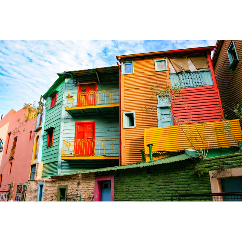 Ciarah La Boca, Argentine par Evenfh, H 8 po x l 12 po x P 1,25 po